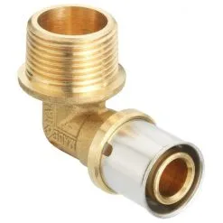 CORNAT Presswinkel, Messing/Edelstahl