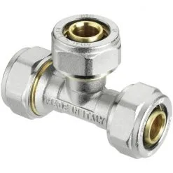 CORNAT T-Stück, Messing