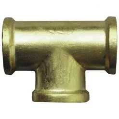 CORNAT T-Stück, Messing, Innengewinde: 1"