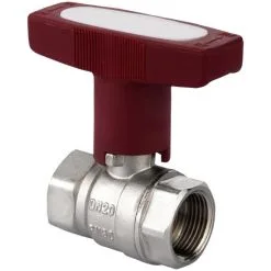 CORNAT Kugelhahn, Messing, Innengewinde: 1/2"