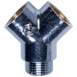 CORNAT Gabelstueck, Messing, Innengewinde: 1/2"