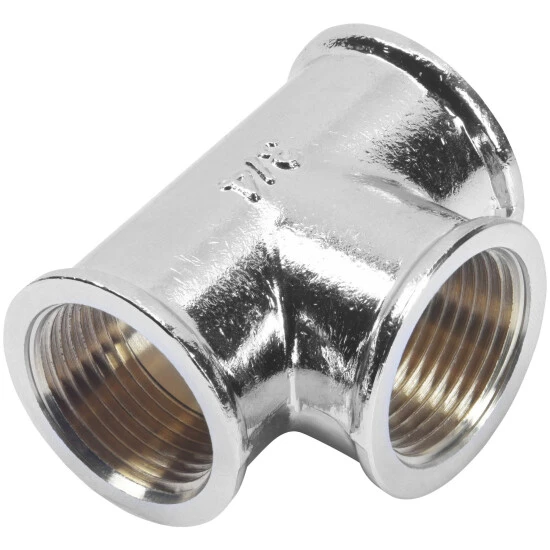 CORNAT T-Stück, Messing, Innengewinde: 3/4" 1 CORNAT T-Stück, Messing, Innengewinde: 3/4"