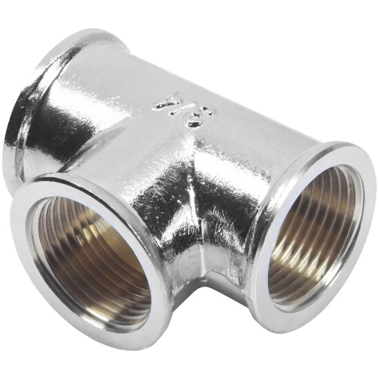 CORNAT T-Stück, Messing, Innengewinde: 3/4" 3 CORNAT T-Stück, Messing, Innengewinde: 3/4" – Bild 3