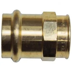 CORNAT Press-Übergangsmuffe, Rotguss, Innengewinde: 3/4"