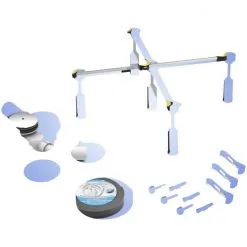 OTTOFOND Montageset »Montageset Für Brausewannen«, Kunststoff/Metall