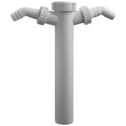 CORNAT Verstellrohr »mit 2 Ablaufanschlüssen«, Kunststoff, 1 1/2"