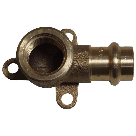 CORNAT Presswandscheibe, Rotguss, Innengewinde: 1/2" 1 CORNAT Presswandscheibe, Rotguss, Innengewinde: 1/2"