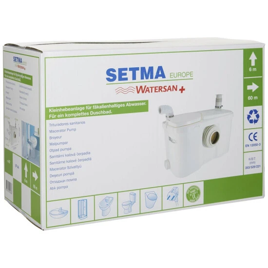 SETMA Kleinhebeanlage »Watersan +«, Max. Förderhöhe 6 M, 470 W 2 SETMA Kleinhebeanlage »Watersan +«, Max. Förderhöhe 6 M, 470 W – Bild 2