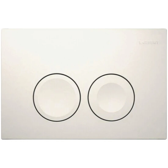 GEBERIT Betätigungsplatte »DELTA21«, Weiß 1 GEBERIT Betätigungsplatte »DELTA21«, Weiß