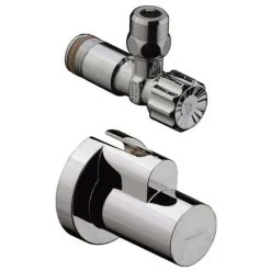 HANSGROHE Eckventil, Metall, 1/2"