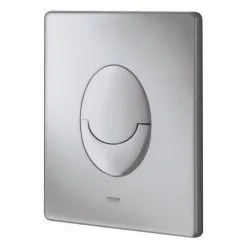 GROHE WC Drückerplatte »Start«, Silberfarben