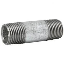 SANITOP-WINGENROTH Rohr, Temperguss, Ø21,3 Mm X 6 Cm